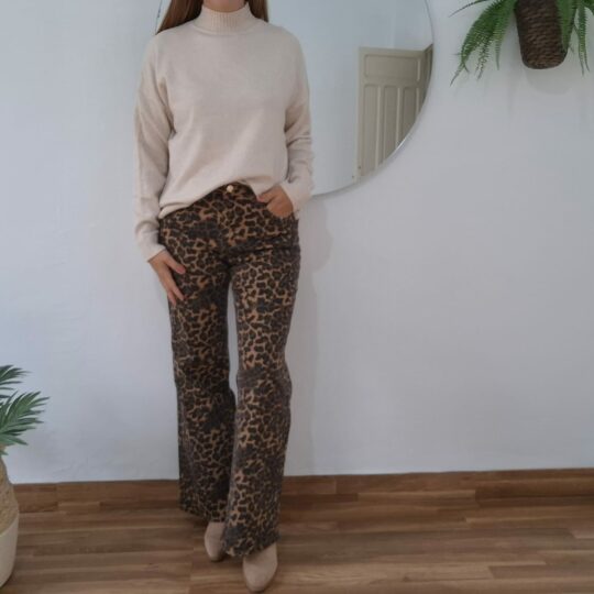 Pantalón leopardo