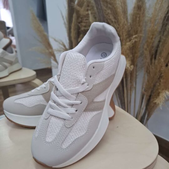 Zapatillas beige