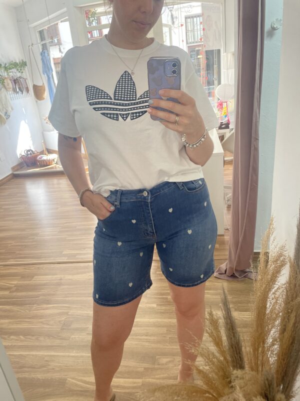 Pantalón corto corazón